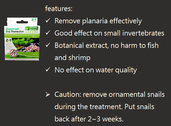 No Planaires Z1 Aquarium Bio Protector - SL-aqua – Image 2