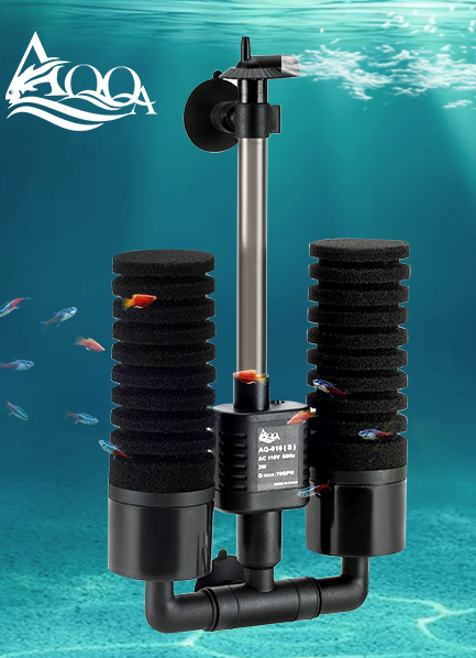 Filtre Double Éponge Électrique 3/5W - AQQA